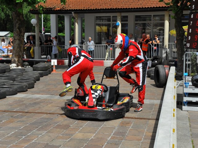 Gunskirchen 2016 Fahrerwechsel